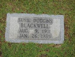 Susie <I>Duggins</I> Blackwell 