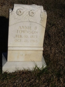 Annie D <I>Backus</I> Townson 