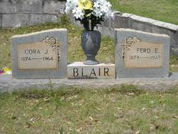 Cora Jane <I>Clark</I> Blair 