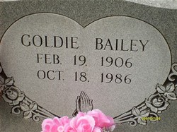 Goldie <I>Barker</I> Bailey 