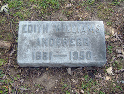 Edith <I>Williams</I> Anderegg 