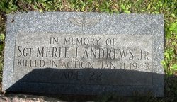 Sgt Merle J Andrews Jr.
