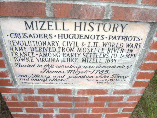 Mizell Cemetery