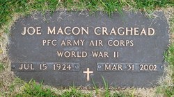 Joe Macon Craghead 