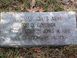 Thomas Jones Ashe 