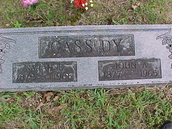 Sarah Elizabeth Mary <I>Manes</I> Cassidy 