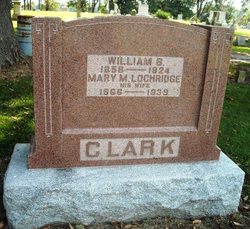Mary Malinda <I>Lochridge</I> Clark 