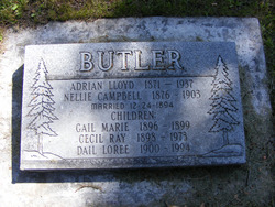 Nellie Maud <I>Campbell</I> Butler 