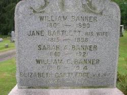 Jane <I>Bartlett</I> Banner 