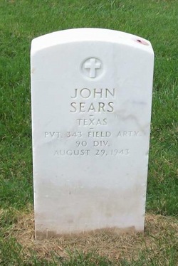 Pvt John Sears 