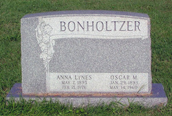 Anna Mary <I>Lynes</I> Bonholtzer 