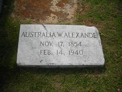 Australia <I>Waits</I> Alexander 