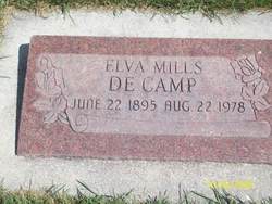 Elva Iola <I>Mills</I> De Camp 