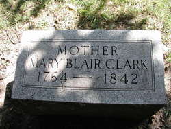Mary <I>Blair</I> Clark 