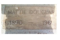 Mattie Lee <I>Douglas</I> Crawley 