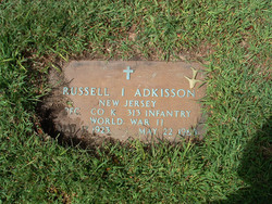 PFC Russell Ireland Adkisson Sr.
