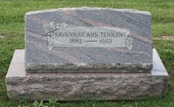 Savannah Ann <I>Tennant</I> Tennant 
