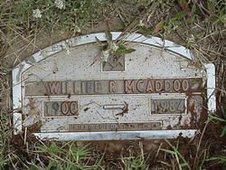 Willie R McAdoo 
