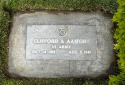 Pvt Clifford Adrian Aamodt 
