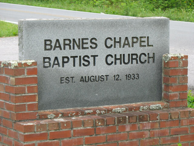 Barnes Chapel Baptist Church Cemetery