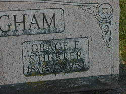 Grace E. <I>Stickler</I> Buckingham 
