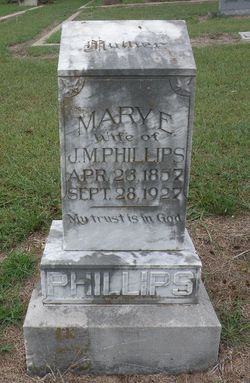 Mary Ellen <I>Goree</I> Phillips 