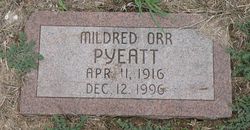 Mildred Orr <I>Phillips</I> Pyeatt 