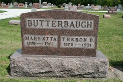 Rev Theron D Butterbaugh 