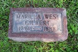 Marilla <I>West</I> Gilbert 
