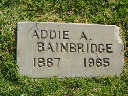 Addie Augusta <I>Aldrich</I> Bainbridge 