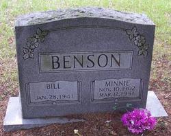 Minnie Benson 