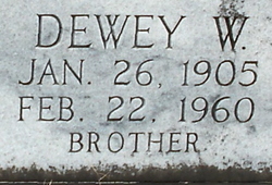 Dewey William Bailey 