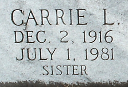 Carrie L. <I>Bailey</I> Braswell 