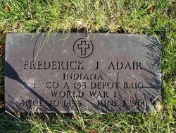CPL Frederick John Adair 