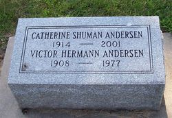 Catherine <I>Shuman</I> Andersen 