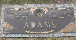 Alice Mae <I>Weaver</I> Adams 