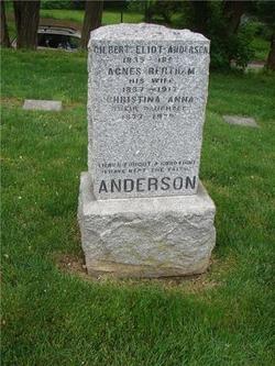Agnes F. <I>Bertram</I> Anderson 