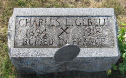 Pvt Charles Eugene Gebele 