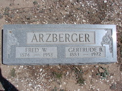 Frederick William “Fred” Arzberger 