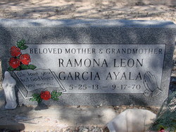 Ramona Garcia <I>Leon</I> Ayala 