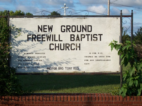 New Ground Freewill Baptist Church Cemetery