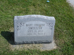 Mary Christine Smeltzer 