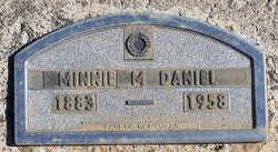 Minnie Marie <I>Davis</I> Daniel 