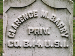 Pvt Clarence M Barry 