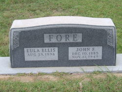 Eula Mae <I>Ellis</I> Fore Foster 