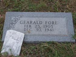 Gearald Lee Fore 