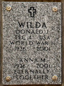 Donald J Wilda 