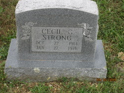 Cecil G Strong 