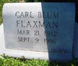 Carl Blum Flaxman 