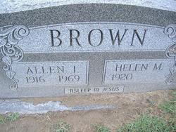 Allen I Brown 